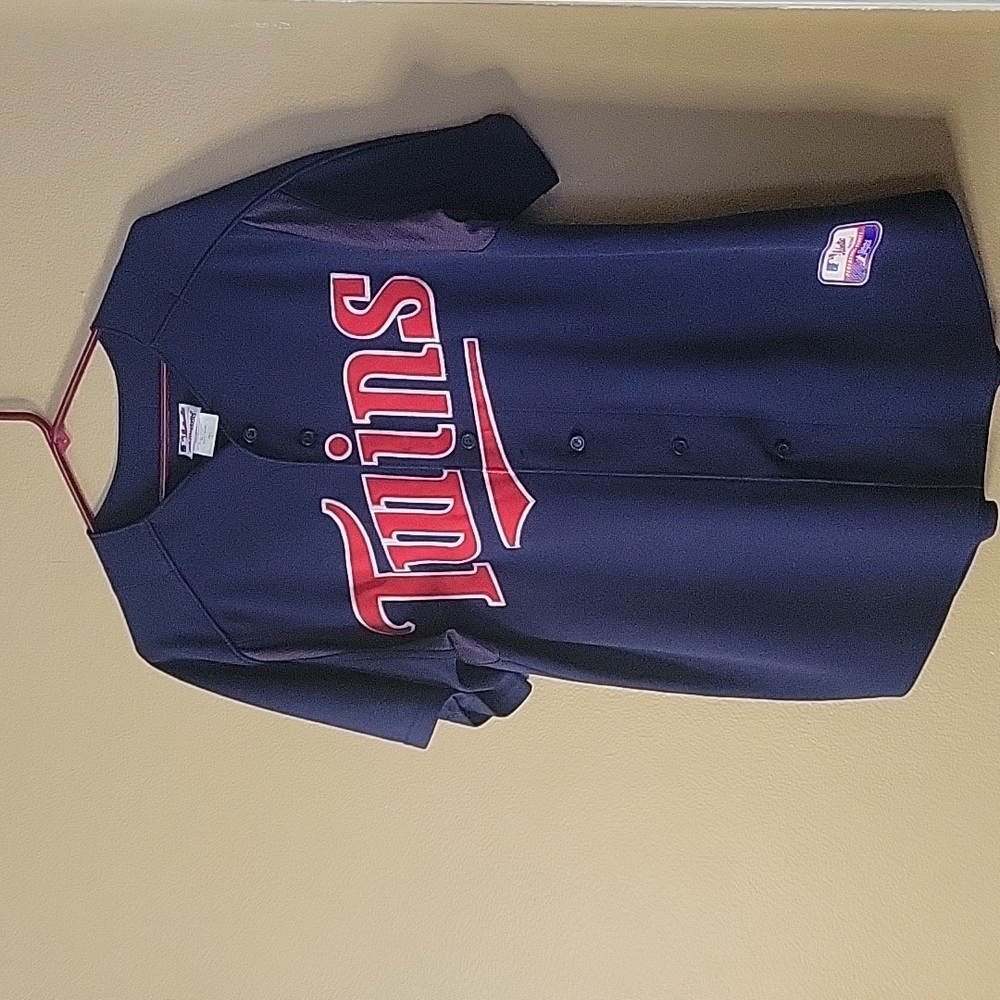 Majestic MLB authentic collection Minnesota Twins Jersey. Size Large